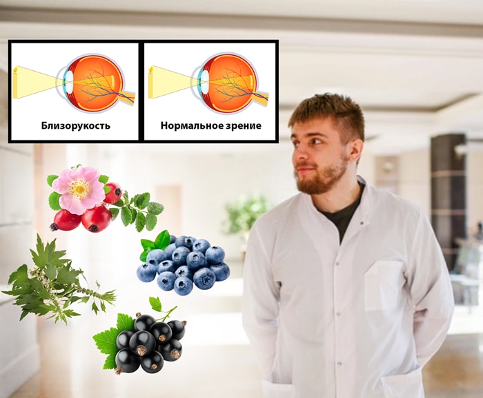 Упаковка средства для зрения